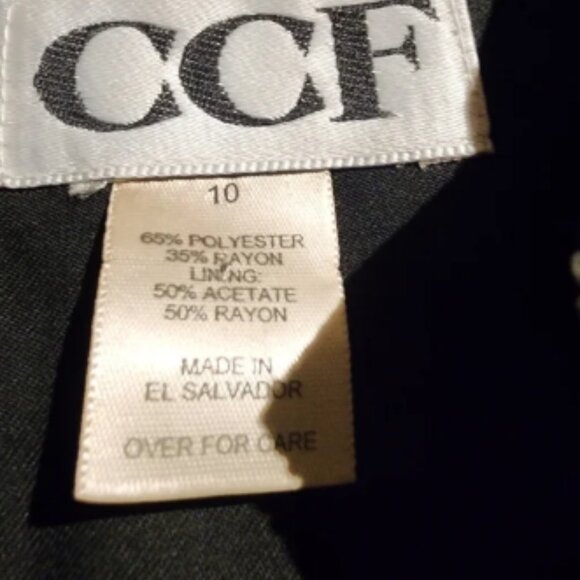 CCF Black Bomber Jacket - Picture 7 of 7